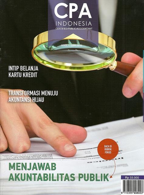 Majalah CPA Indonesia Certified Public Accountants Edisi 07/Juni 2016