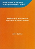 Handbook of international education pronouncements 2014 Edition
