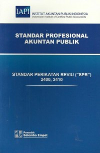 Standar Perikatan Reviu (