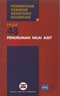 Pernyataan standar akuntansi keuangan : Penurunan nilai aset PSAK No.48