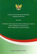 Undang-undang Republik Indonesia Nomor 08 Tahun 2012 tentang Pemilihan umum anggota dewan perwakilan rakyat, dewan perwakilan daerah, dan dewan perwakilan rakyat daerah.