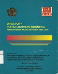 Direktori ikatan akuntan Indonesia kompaetemen akuntan publik 1999-2000