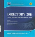 Directory 2013 : Kantor akuntan publlik dan akuntan publik