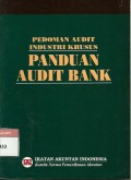 Pedoman audit industri khusus : Panduan audit bank