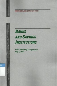 Banks and savings institution