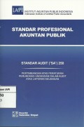 Standar Profesional Akuntan Publik : Standar audit (