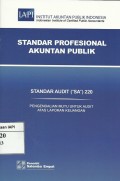 Standar Profesional Akuntan Publik :Standar audit (
