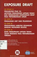 ED PPSAK 12 - Pencabutan PSAK 33: Aktivitas pengupasan lapisan tanah dan pengelolaan lingkungan hidup pada pertambangan umum, ED ISAK 27: Pengalihan aset dari pelanggan, ED ISAK 28: Pengakhiran liabilitas keuangan dengan instrumen ekuitas, ED ISAK 29: Biaya pengupasan lapisan tanah tahap produksi pada pertambangan terbuka