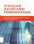 Standar akuntansi pemerintahan : PERATURAN PEMERINTAH REPUBLIK INDONESIA NOMOR 71 TAHUN 2010