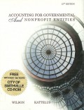 Accounting for govermental and nonprofit entities 13th edition