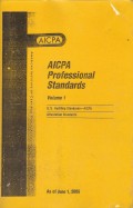 AICPA professional standards : Volume 1