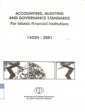 Accounting, auditing, and governance standards for islamic financial institutions 1422H-2001