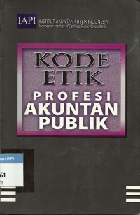 Image of Kode etik profesi akuntan publik 2010