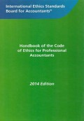 Handbook of the code of ethics for professional accountants 2014 Edition