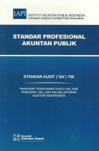 Standar Profesional Akuntan Publik : Standar audit (