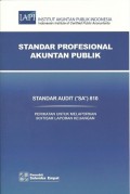 Standar Profesional Akuntan Publik : Standar audit (