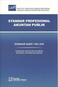 Standar Profesional Akuntan Publik : Standar audit (