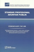 Standar Profesional Akuntan Publik : Standar audit (