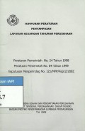 Himpunan peraturan penyampaian laporan keuangan tahunan perusahaan
