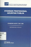 Standar Profesional Akuntan Publik : Standar audit (