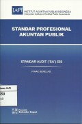 Standar Profesional Akuntan Publik : Standar audit (