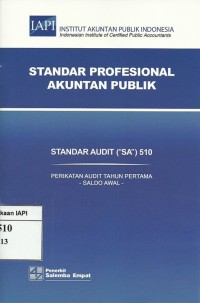 Standar Profesional Akuntan Publik : Standar audit (