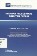 Standar Profesional Akuntan Publik : Standar audit (