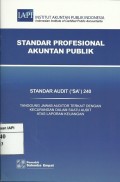 Standar Profesional Akuntan Publik : Standar audit (