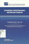 Standar Profesional Akuntan Publik : Standar audit (