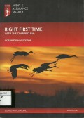 Right first time : with the clarified ISAs