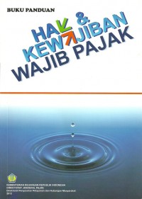 Buku panduan hak & kewajiban wajib pajak