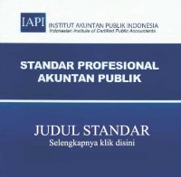 STANDAR PROFESIONAL AKUNTAN PUBLIK Satuan